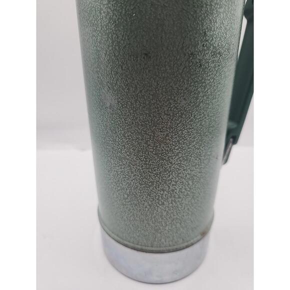 Stanley Aladdin A944DH Stainless Steel Thermos One Quart USA Green Vintage - Picture 6 of 13